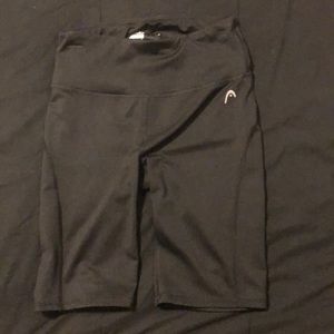 Knee-Length Black Leggings